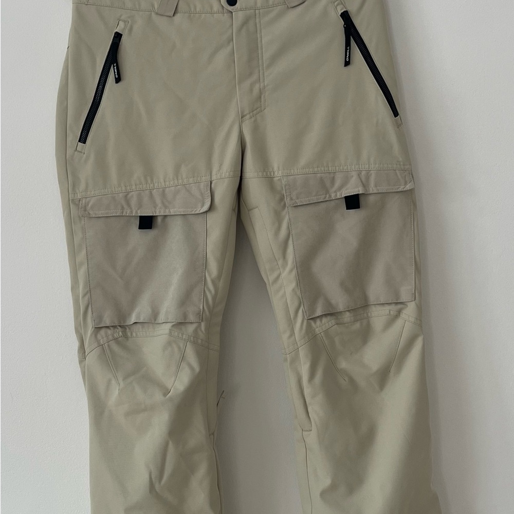 O'Neill Ski Pants / Snowboarding Pants - Light Tan Men’s Medium